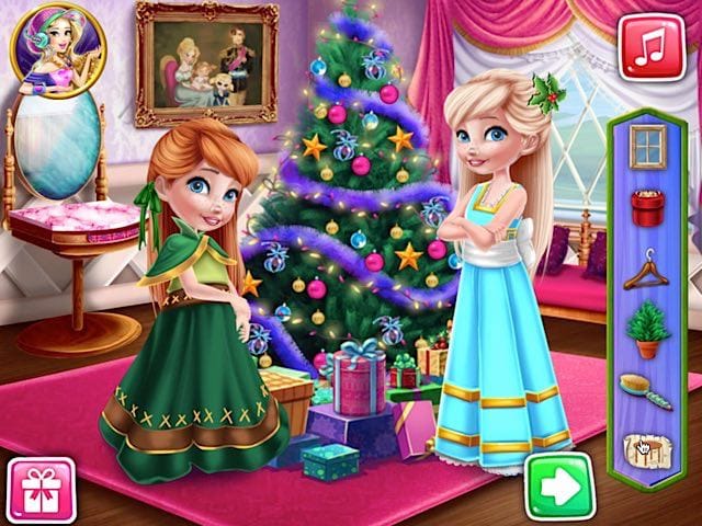 SISTERS CHRISTMAS ROOM PREP online game | POMU Games