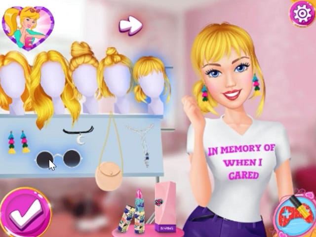 BARBIE HOMEMADE MAKEUP online game | POMU Games