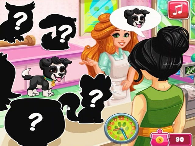 JESSIE S PET SHOP Online Game POMU Games