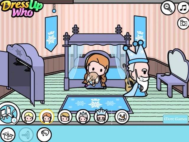 Ice Princess Doll House Online Game Pomu Games
