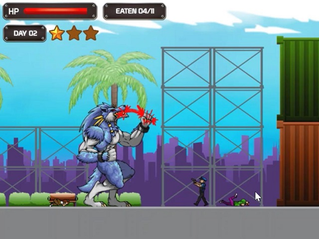 Monster Rampage Simulator MONSTER RAMPAGE online game | POMU Games