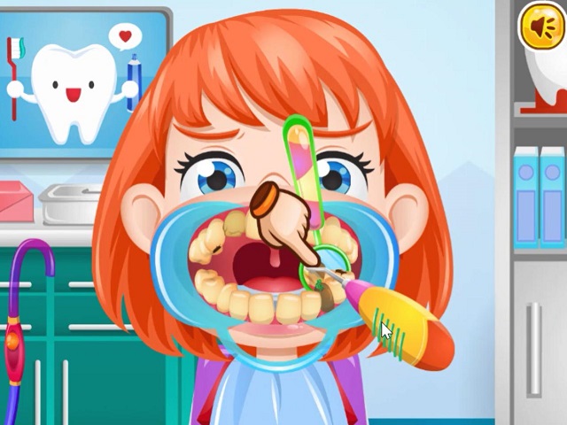 FUN DENTIST online game | POMU Games