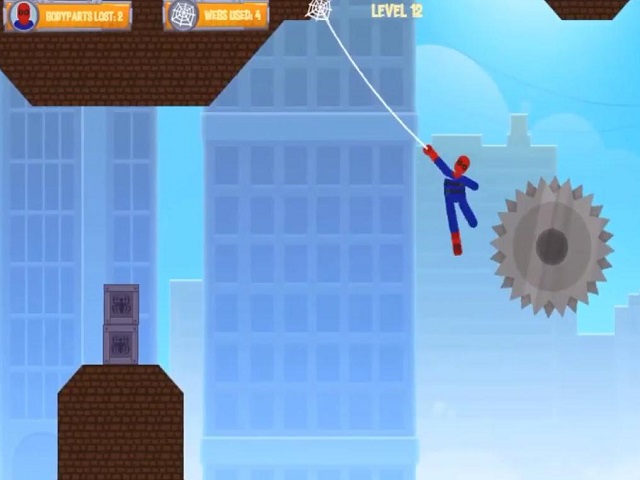 Spidey Swing Online Game Pomu Games