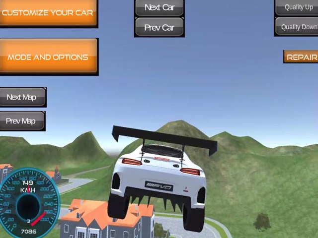 crazy stunt car multiplayer