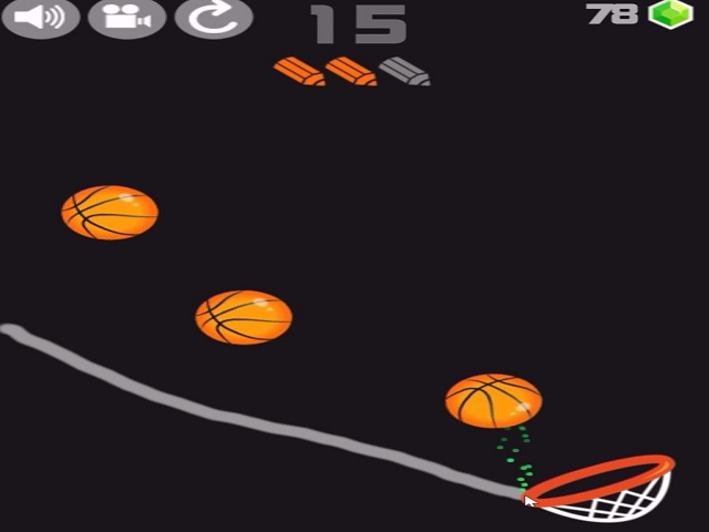 SUPER DUNK LINE 2 online game | POMU Games