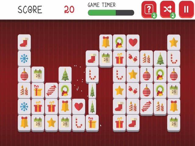 WINTER MAHJONG online game POMU Games