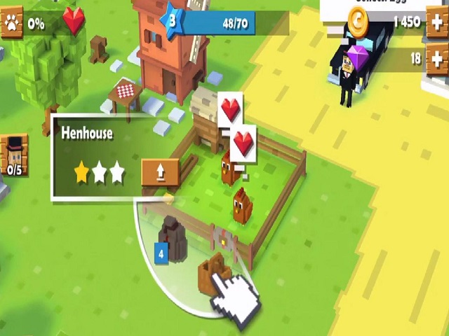 BLOCKY FARM online game | POMU Games