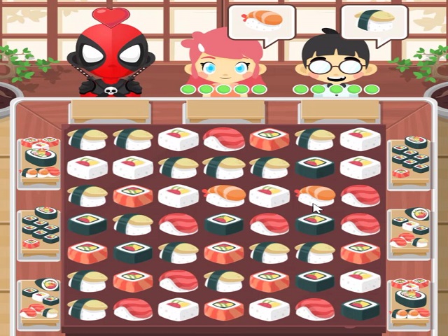 SUSHI CHEF 2 online game | POMU Games