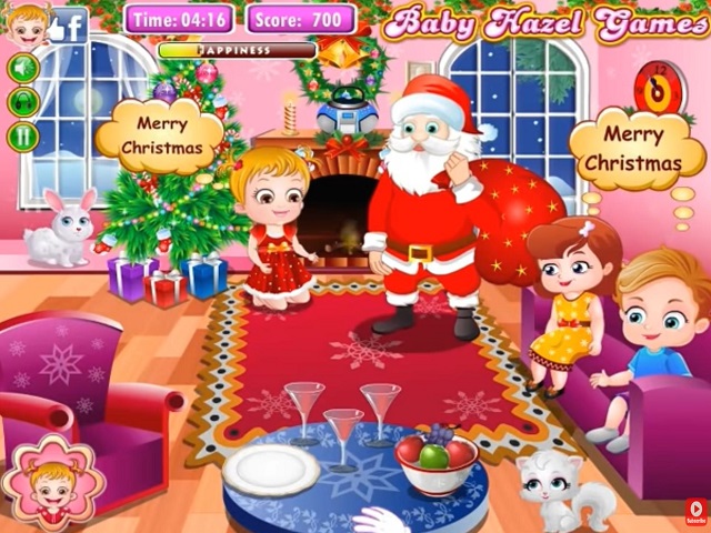 BABY HAZEL CHRISTMAS online game  POMU Games
